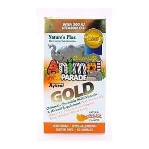   Gold Childrens Multi Vitamin & Mineral Orange Flavor   60   Chewable
