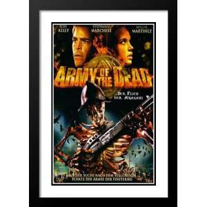 Army of the Dead 20x26 Framed and Double Matted Movie Poster   Style B