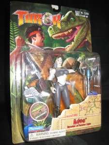 Adon Turok Dinosaur Hunter w/ Game Codes 6 Figure MOC  