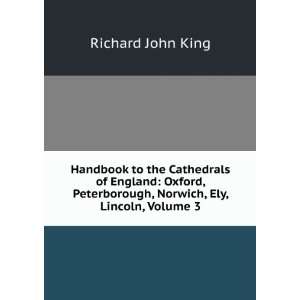   Norwich, Ely, Lincoln, Volume 3 Richard John King  Books
