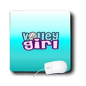  Deniska Designs Volleyball   Volley Girl on Aqua   Mouse 