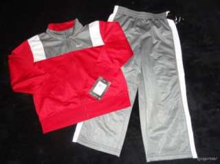   TODDLER ATHLETIC TRACK WARM UP SUIT PANTS JACKET 4 4T NWT $50  