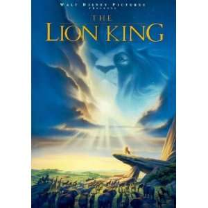 Lion King Two Sided Original Movie Poster 27x40