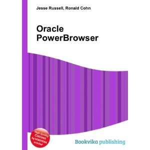  Oracle PowerBrowser Ronald Cohn Jesse Russell Books