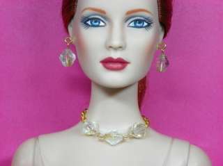   Tyler Ellowyne Avant Guard Alex 16 Doll Jewelry gold & clear bead