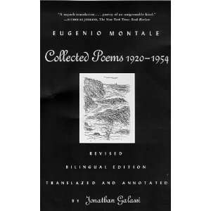    1954 Revised Bilingual Edition [Paperback] Eugenio Montale Books