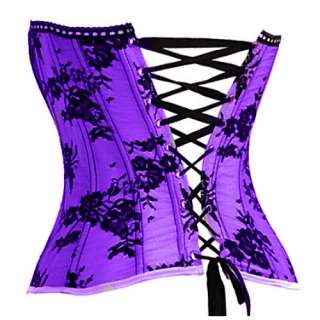 Goth satin net overlay corset with separate tutu skirt  