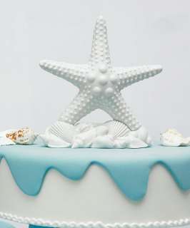 starfish wedding cake topper 5 3 4 x 6 h