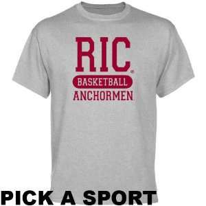  Rhode Island Anchormen Ash Custom Sport T shirt Sports 