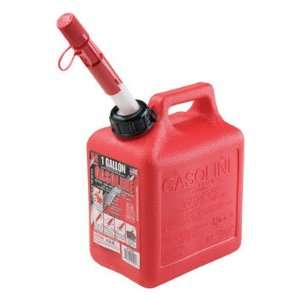  Midwest Can Company 1+Gal Red Poly Gas Can 1200 Poly Gas 