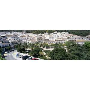 Buildings in a Town, Mijas, Malaga Province, Andalusia, Spain Travel 