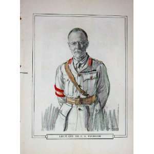   C1918 Portrait Lieut General Sir Fanshawe British Army