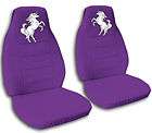 Special set*UNICORN FRONT CAR SEAT COVERS PURPLE,MORE COLORS&BACK SEAT 