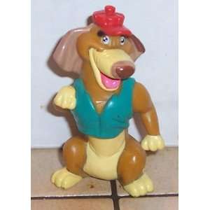  1989 All Dogs Go To Heaven Itchy PVC figure Rare 