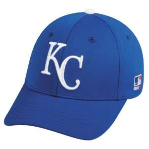   FITTED Med/Lg Kansas City ROYALS Home BLUE Hat Cap: Everything Else