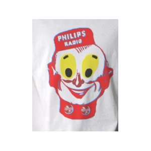  Vintage Philips Radio Clown   Pop Art Graphic T shirt (Men 