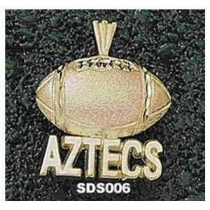14Kt Gold San Diego St Aztecs Football:  Sports & Outdoors