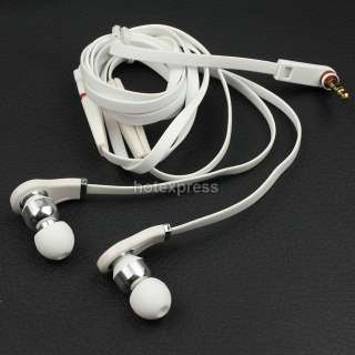 Inear earphone in ear headphone with mic for Apple iPhone 3G 3 GS 4 4S 