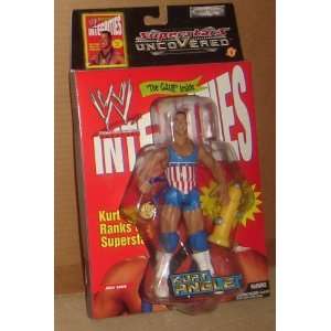  Kurt Angle WWE Superstars Uncovered Figure July 2000 WWE 