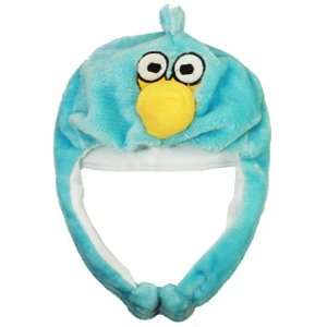  Angry Birds Light Blue Jay Animal Hat plush fleece with 