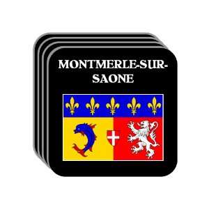  Rhone Alpes   MONTMERLE SUR SAONE Set of 4 Mini Mousepad 