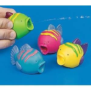  Dozen Big Mouth Fish Squirter Toy: Toys & Games