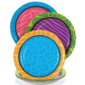  Party Animal Dessert Plates (8 piece) Toys & Games