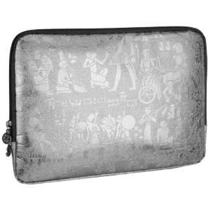 inch Silver Ancient Egyptian Wall Art 3D Textured Polyurethane Laptop 