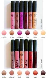 NYX Mega Shine Lip Gloss Pick Your 3 Color !!! 800897051297  