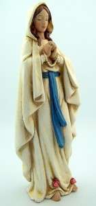Our Lady Of Lourdes Saint Virgin Mary Statue Figure 6  