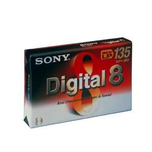  Sony 90 Minute Digital 8 Tape (N890P2//X) Electronics