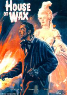 1953 Horror Classic Vincent Price House of Wax DVD  