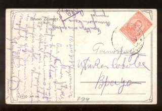   OCC Greece Dede Agatch Agatche Cancel postcard 1919 ( Alexandroupoli