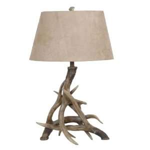  Crestview Manmade Antlers Table Lamp