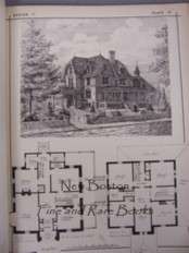 Bicknells Cottage Villa Architecture 1878 FOLIO Plates  