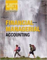 Financial and Managerial Accounting, (1118214048), Weygandt, Textbooks 