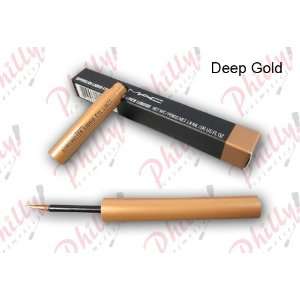  MAC Superslick Liquid Eye Liner Deep Gold Color: Beauty