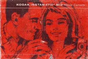 Kodak Instamatic M12 Movie Camera Instruction Manual Original 
