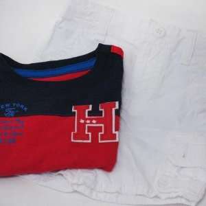  Tommy Hilfiger Infant Tee and White Cargo Short Set Toys & Games