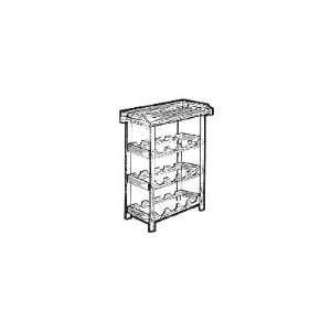  Wine Rack with Tray Plan (Woodworking Plan)