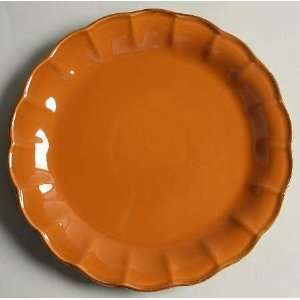 Casafina Autumn Waves Pumpkin (Orange) Salad Plate, Fine China 