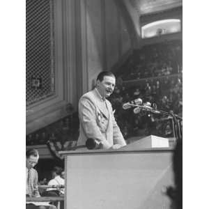  Senator Henry Cabot Lodge Speaking from Platform at the Republican 