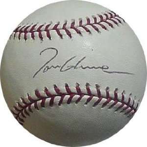  Tom Glavine Autographed Baseball     Autographed Baseballs 