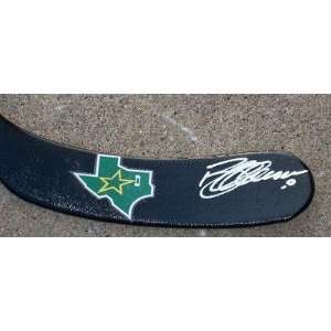 BRENDAN MORROW Signed DALLAS STARS Hockey Stick COA   Autographed NHL 