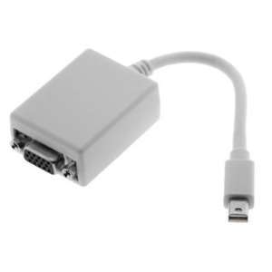 Mini DisplayPort Male to VGA Female Adapter Converter Cord for Apple 