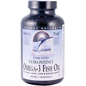  Source Naturals   Omega 3 Fish Oil, 850 mg, 120 softgels 