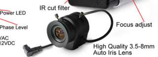 CCTV 600TVL SONY CCD StarLight D/N Camera CE FCC verify  