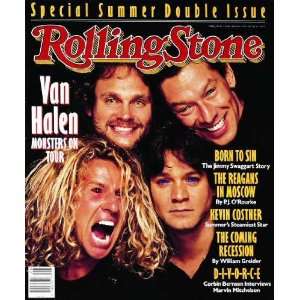  Rolling Stone Cover of Van Halen by unknown. Size 20.00 X 24.00 Art 