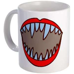  Vampire Teeth Funny Mug by 