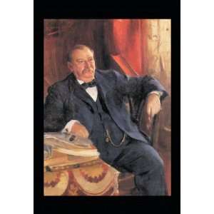  Stephen Grover Cleveland 12x18 Giclee on canvas: Home 